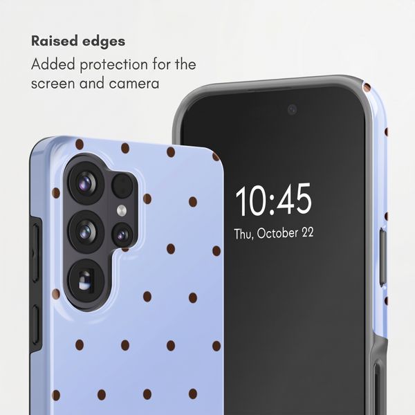 Selencia Vivid Back Cover Samsung Galaxy S26 Ultra - Happy Dots Digital Sky