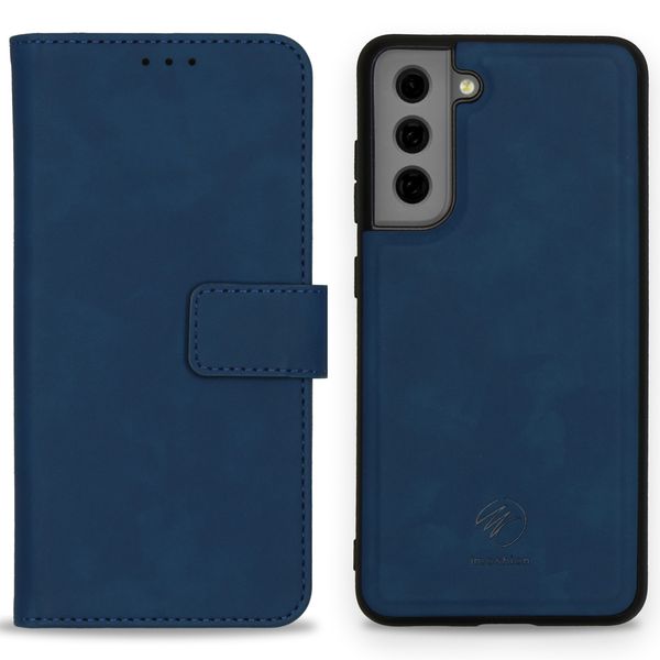 imoshion Uitneembare 2-in-1 Luxe Bookcase Galaxy S21 FE - Blauw