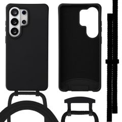 imoshion Color Backcover met afneembaar koord met MagSafe Samsung Galaxy S26 Ultra - Zwart