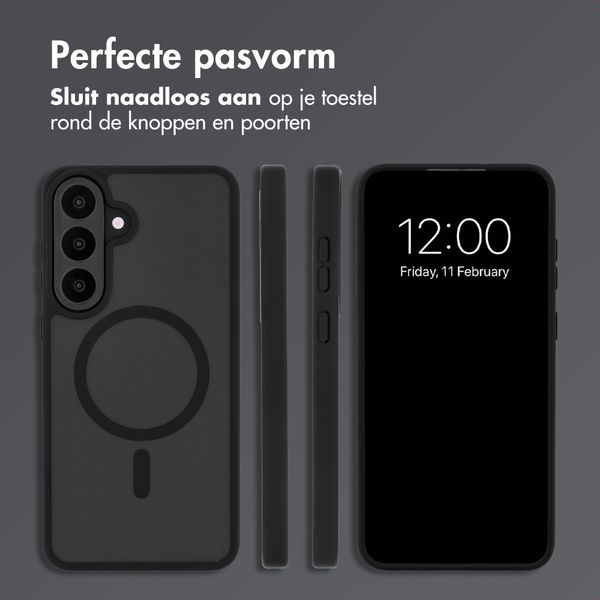 imoshion Color Guard Backcover met MagSafe Samsung Galaxy S26 FE / S25 FE - Zwart