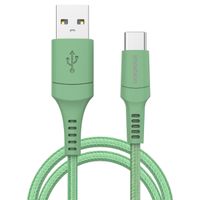 imoshion Braided USB-C naar USB kabel - 2 meter - Groen