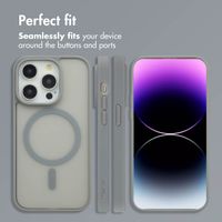 imoshion Colour Guard Back Cover with MagSafe Apple iPhone 14 Pro - Grey
