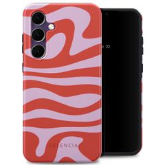 Selencia Vivid Backcover Samsung Galaxy S24 FE - Dream Swirl Pink