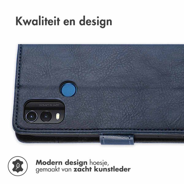 imoshion Luxe Bookcase Nokia G11 Plus - Donkerblauw