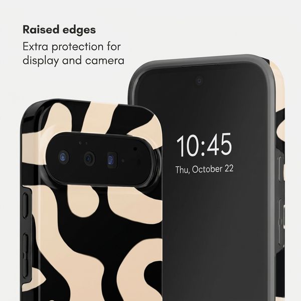 Selencia Vivid Case with MagSafe Google Pixel 11 - Art Wave Black