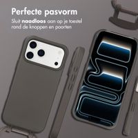 imoshion Color Backcover met afneembaar koord met MagSafe Apple iPhone 17 Pro - Black Coffee