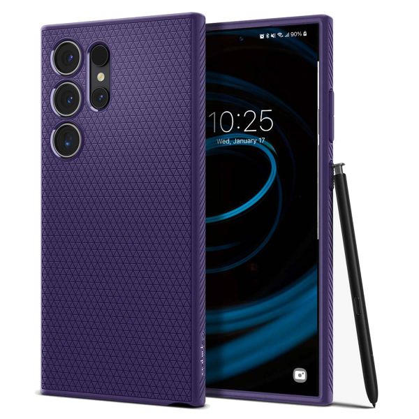 Spigen Liquid Air™ Backcover Samsung Galaxy S24 Ultra - Deep Purple