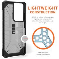 UAG Plasma Backcover Samsung Galaxy S21 Ultra - Ash Clear