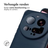 imoshion Brushed Backcover Xiaomi 15 Ultra - Donkerblauw