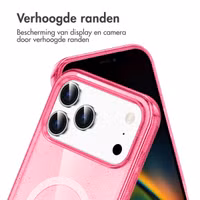 imoshion Sparkle Backcover met MagSafe Apple iPhone 17 Pro - Roze