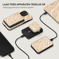 Burga Magnetic Powerbank 5.000 mAh - Geschikt voor MagSafe en Qi2 - Full Glam / Gunmetal