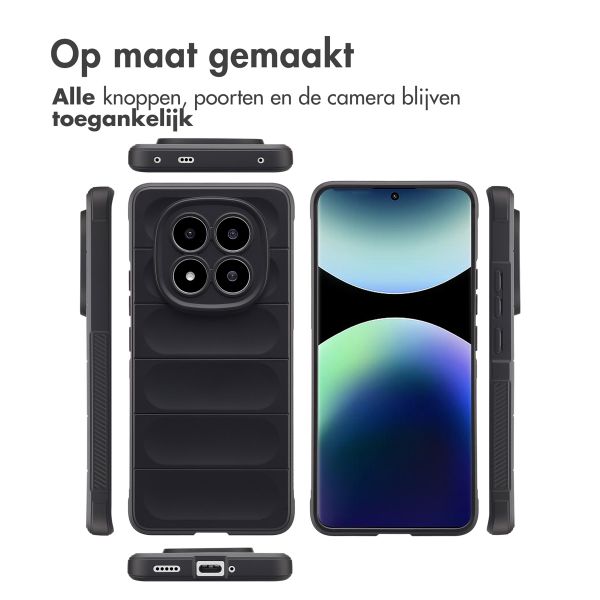 imoshion EasyGrip Backcover Xiaomi Redmi Note 14 Pro Plus (5G) - Zwart