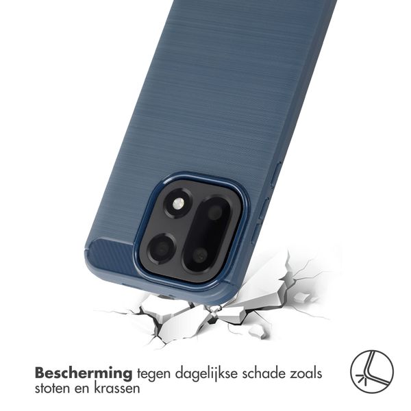 imoshion Brushed Backcover OnePlus 15 - Donkerblauw