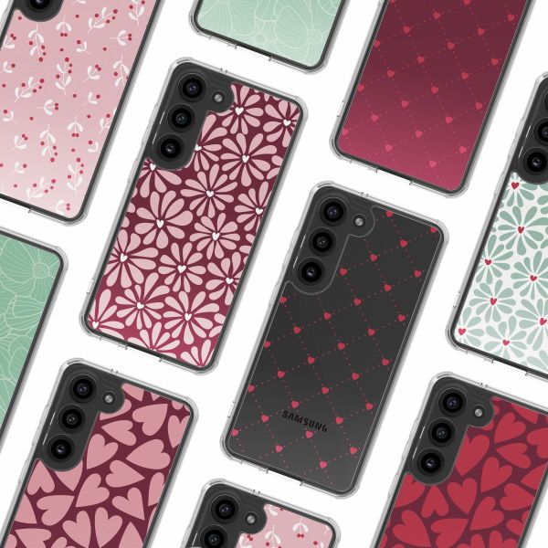 imoshion Design hoesje Samsung Galaxy S23 - Bloom Love Blush