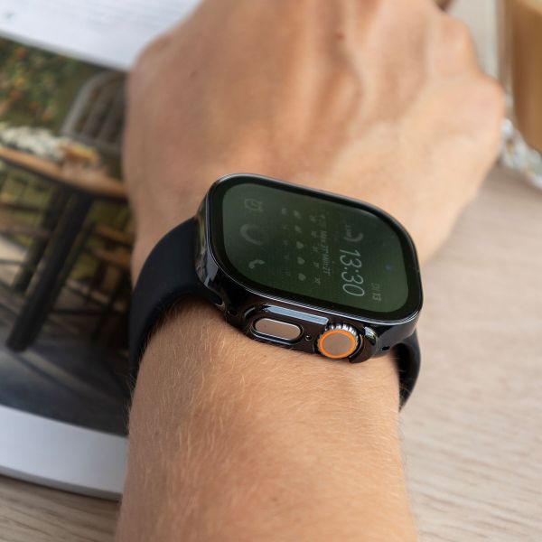 imoshion Full Cover Shiny Hardcase Apple Watch Ultra / Ultra 2 / Ultra 3 - 49 mm - Zwart