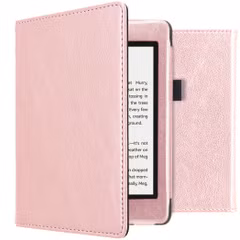 imoshion Vegan Leather Bookcase Amazon Kindle Paperwhite 4 - Rosé Goud