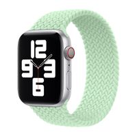 Apple Gevlochten solobandje Apple Watch | 38/40/41/42 mm - Maat 8 - Pistachio