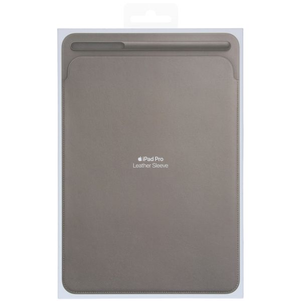 Apple Leather Sleeve Apple iPad 9 (2021) 10.2 / iPad 8 (2020) 10.2 / iPad 7 (2019) 10.2 / Air 3 (2019) / Pro 10.5 (2017) - Taupe