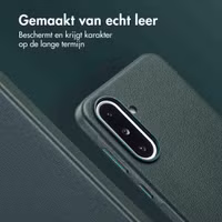 Accezz MagSafe Leather Backcover Samsung Galaxy A36 / A56 - Cedar Green