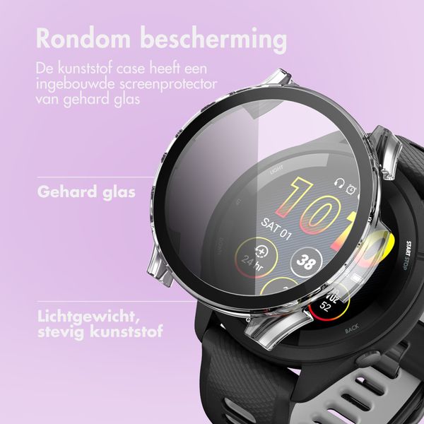 imoshion Full Cover Hardcase Garmin Forerunner 265 - Transparant