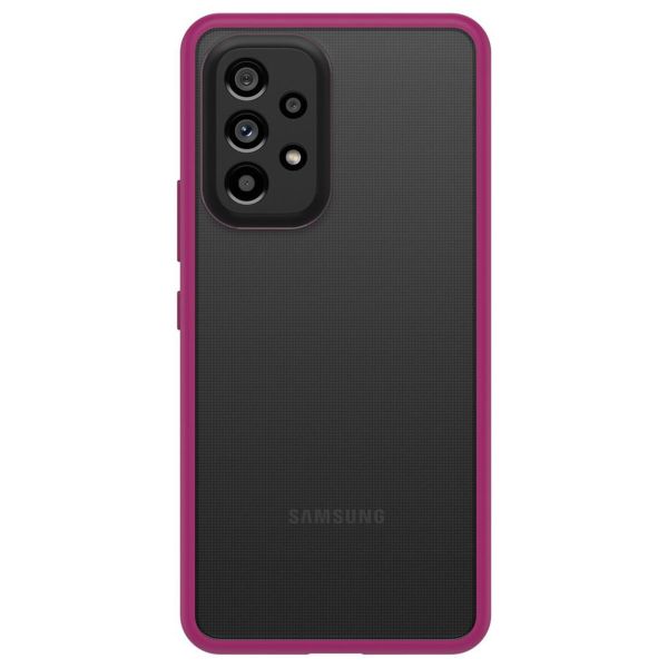 OtterBox React Backcover Samsung Galaxy A53 - Transparant / Roze