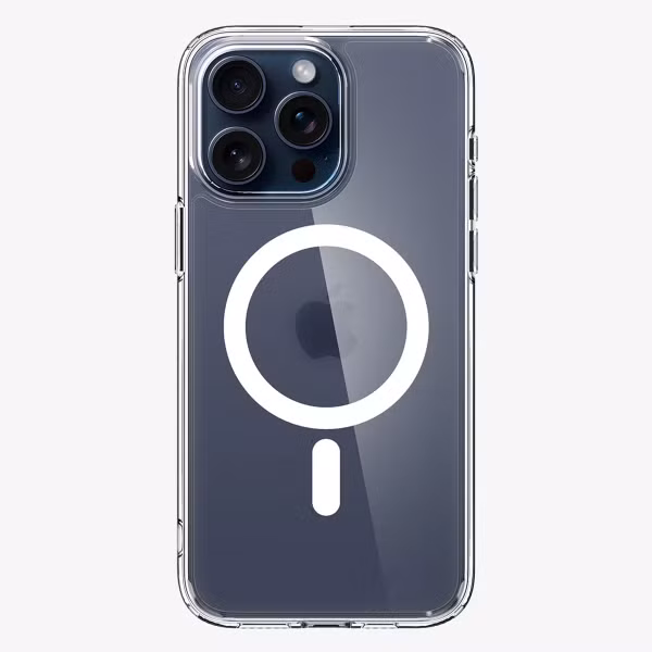 Spigen Ultra Hybrid Backcover MagSafe Apple iPhone 15 Pro - Frost Clear