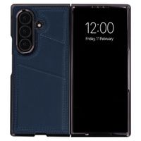 imoshion Kunstleren MagSafe Backcover met Pashouder Samsung Galaxy Z Fold 8 Ultra - Donkerblauw