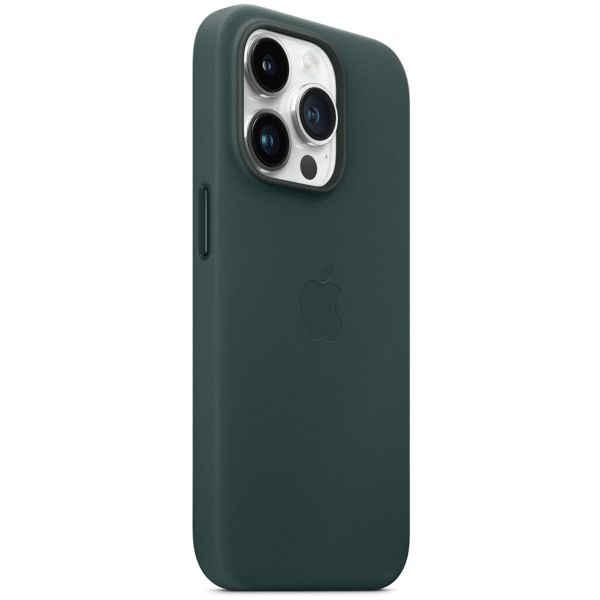 Apple Leather Back Cover with MagSafe Apple iPhone 14 Pro - Forest Green