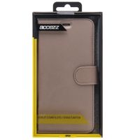 Accezz Wallet Softcase Bookcase iPhone Xs Max - Goud