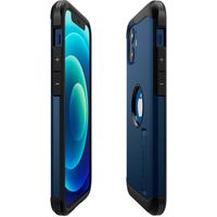 Spigen Tough Armor Backcover iPhone 12 Mini - Donkerblauw