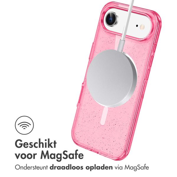 imoshion Sparkle Backcover met MagSafe Apple iPhone Air - Roze