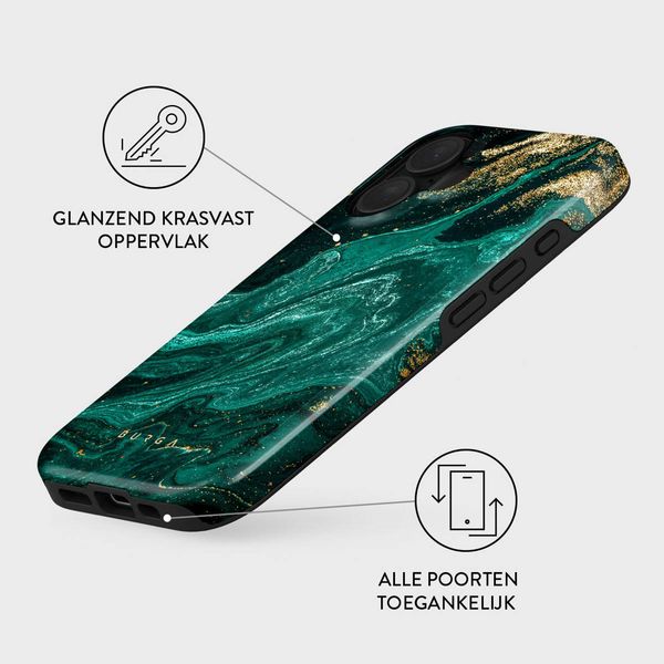 Burga Tough Backcover Apple iPhone 16 - Emerald Pool
