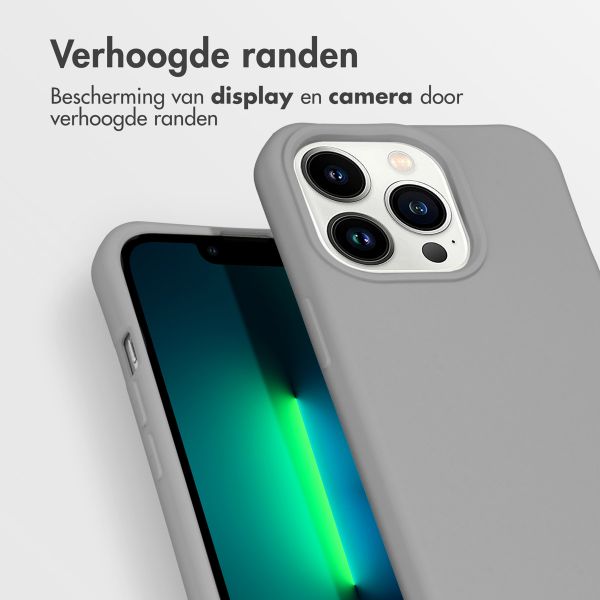 imoshion Color Backcover met afneembaar koord iPhone 13 Pro - Grijs