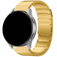 Selencia Stalen magnetisch bandje  - Universeel 22 mm aansluiting - Goud
