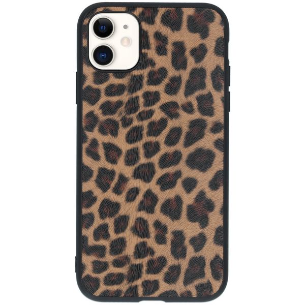 Hardcase Backcover iPhone 11 - Luipaard