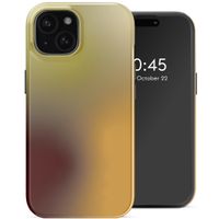 Selencia Vivid Backcover met MagSafe Apple iPhone 15 - Gradient Olive Dust