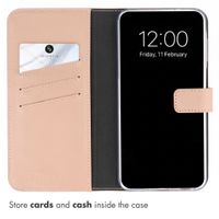 Selencia Genuine Leather Book Case Samsung Galaxy A27 (5G) - Dusty Pink