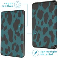 imoshion Design Slim Hard Case Sleepcover Amazon Kindle Paperwhite 4 (2018) - Green Leopard