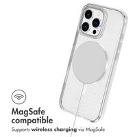 imoshion Sparkle Backcover met MagSafe Apple iPhone 16 Pro - Glitter Transparant