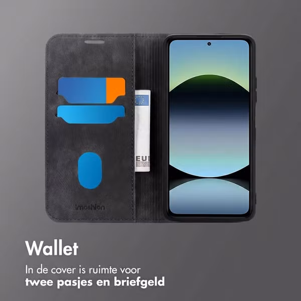 imoshion Slim Bookcase Xiaomi Redmi Note 14 (5G) - Zwart