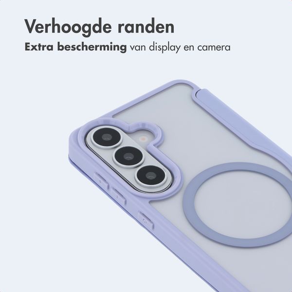 imoshion Transparante Bookcase met MagSafe Samsung Galaxy S26 - Lila