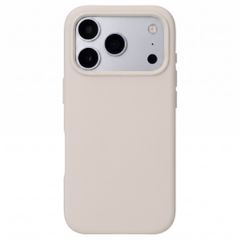 Accezz Liquid Silicone Backcover met MagSafe Apple iPhone 18 Pro Max / 17 Pro Max - Stone