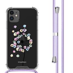imoshion Design hoesje met koord Apple iPhone 11 - Sandstone Dandelion
