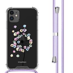 imoshion Design hoesje met koord iPhone 11 - Sandstone Dandelion