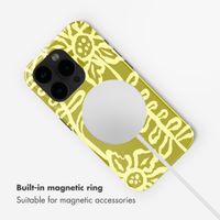 Selencia Vivid Back Cover with MagSafe Apple iPhone 15 Pro - Chalky Bloom