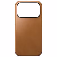 Nomad Modern Leather Case met MagSafe Apple iPhone 18 Pro Max - English Tan