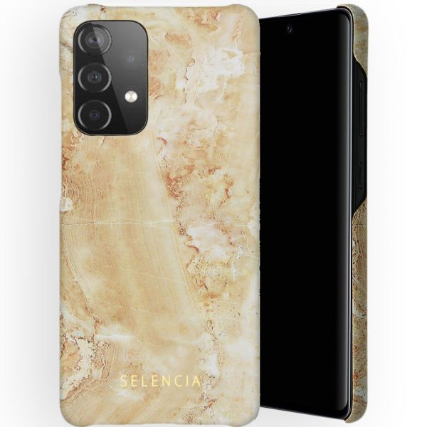 Selencia Fashion Backcover Samsung Galaxy A52(s) (5G/4G) - Marble Sand