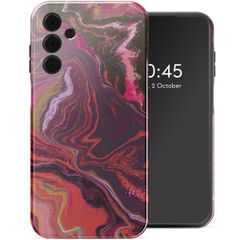 Selencia Vivid Backcover Samsung Galaxy A15 (5G) - Marble Purple