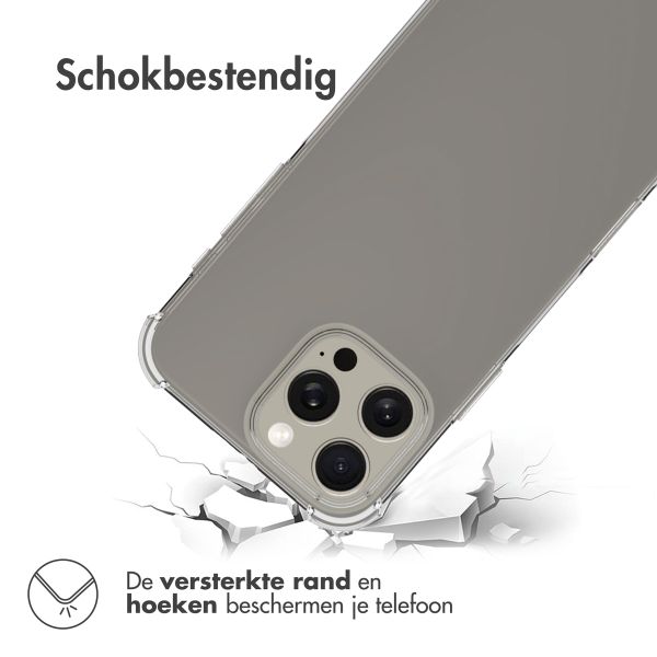 imoshion Shockproof Case Apple iPhone 16 Pro Max - Transparant