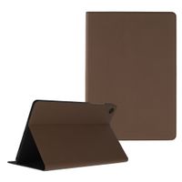 Selencia Riva Bookcase Samsung Galaxy Tab A11 Plus - Mocha Brown